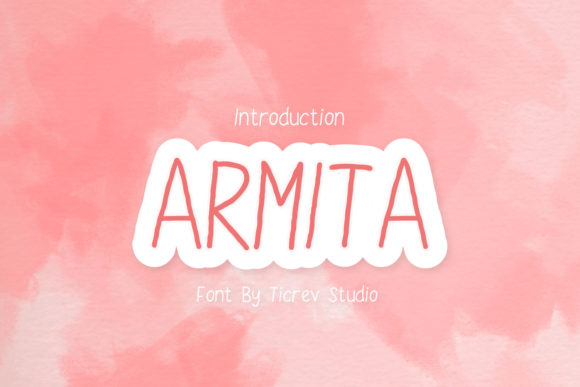 Armita: A Handwritten Font for Elegant Design