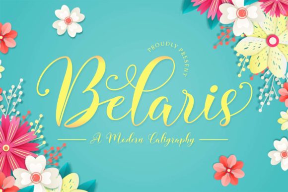 Belaris: A Script Font for Elegant Design