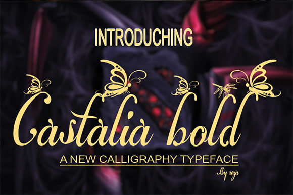 Castalia: A Delicate Typeface for Elegant Design