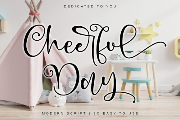 Cheerful Day Font for Creative Makers