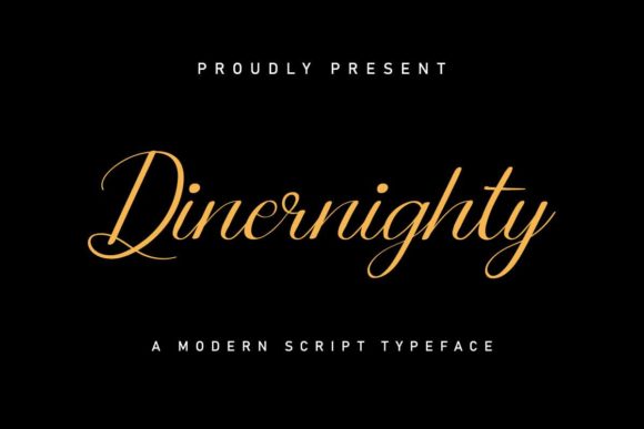 Dinernighty Font for Business
