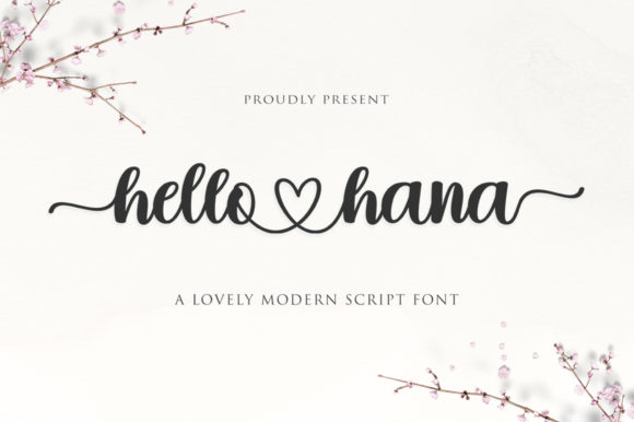 Hello Hana: A Font That Speaks