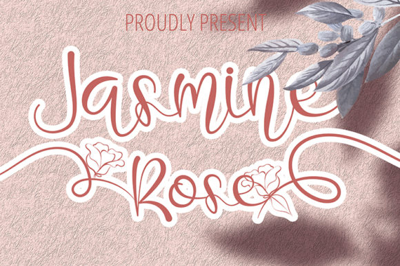 Jasmine Rose: A Stylish Script for Branding