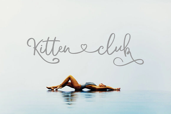 Kitten Club Font for Business