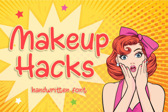Makeup Hacks Font Review