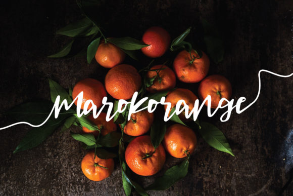 Marokorange: A Stylish Script Font for Business