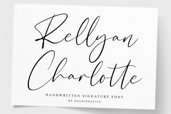 Rellyan Charlotte: A Modern Script Font