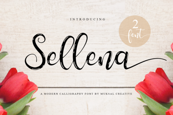 Sellena: A Handwritten Font for Elegant Design