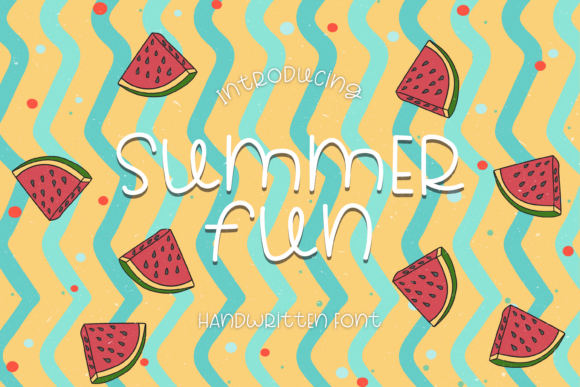 Summer Fun Font for Business