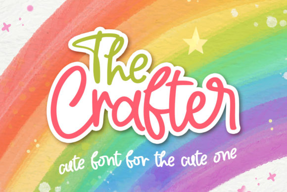 The Crafter: A Sweet Handwritten Font