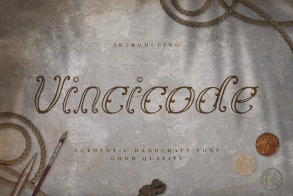 Vincicode: A Handwritten Font for Web Design