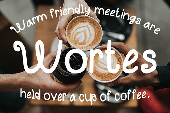 Wortes: A Sweet Handwritten Font