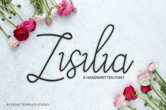 Zisilia: A Flowing Script Font for Editorial Design